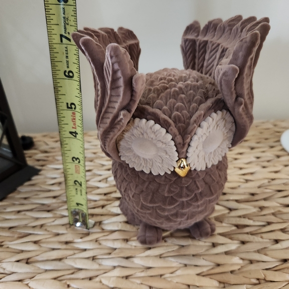New Bath & Body Works Owl 3 Wick Candle Holder Decor Gift HTF - Picture 7 of 7